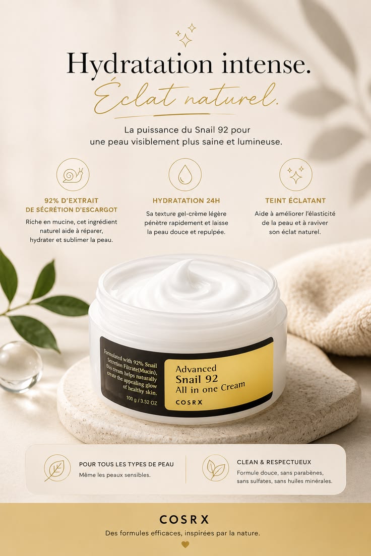 COSRX – Advanced Snail 92 All In One Cream