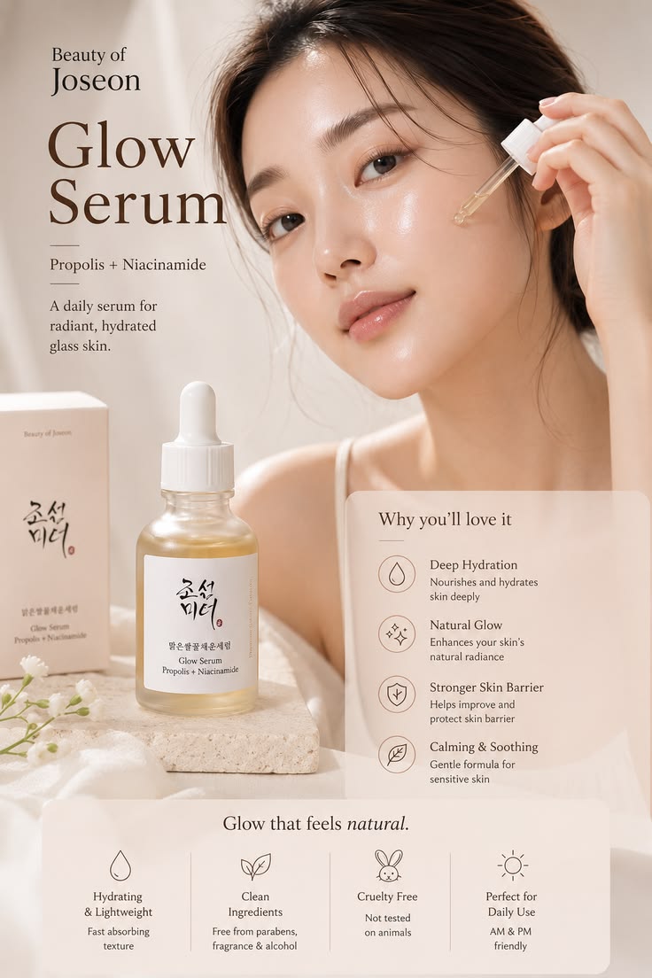 Beauty of Joseon – Glow Serum (Propolis + Niacinamide)