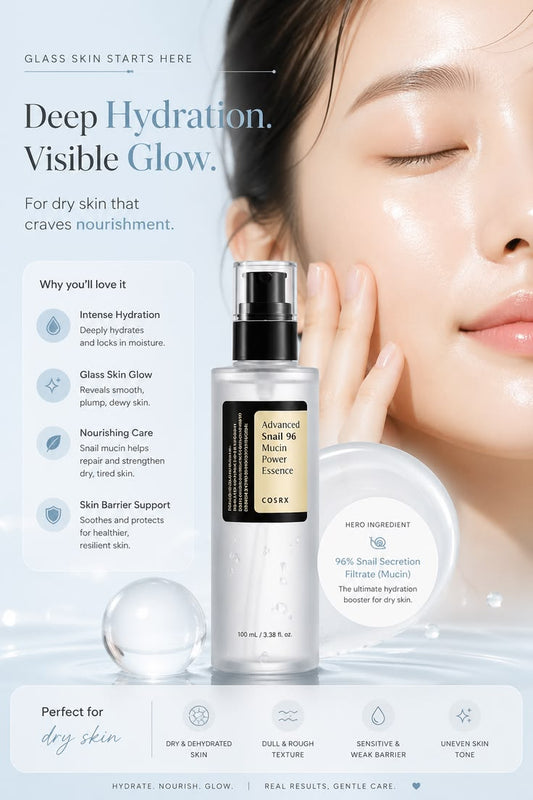 COSRX – Advanced Snail 96 Mucin Power Essence (100ml)