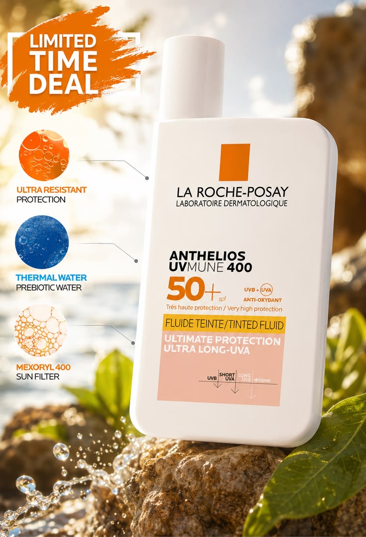 La Roche-Posay Anthelios Mineral SPF 50 Tinted Sunscreen