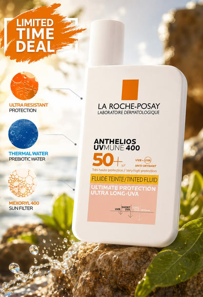 La Roche-Posay Anthelios Mineral SPF 50 Tinted Sunscreen