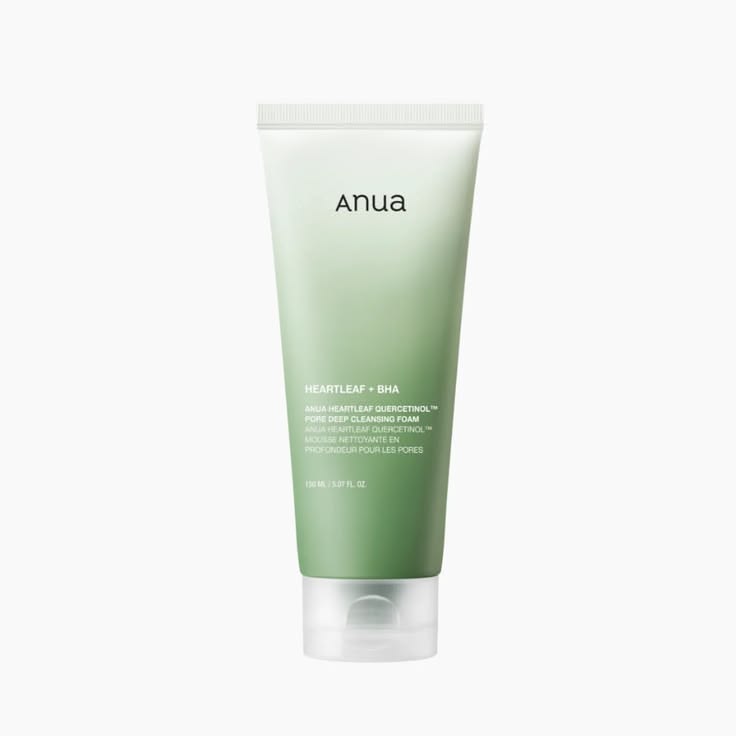 Anua Heartleaf Quercetinol Pore Deep Cleansing Foam (150ml)