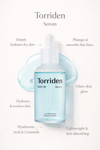 Torriden – DIVE-IN Low Molecular Hyaluronic Acid Serum