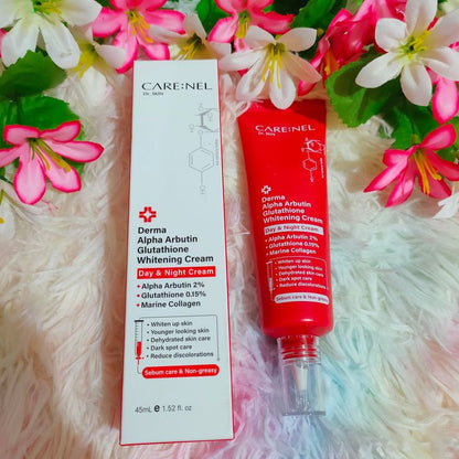 CARE:NEL Derma Alpha Arbutin Glutathione Cream (45ml)