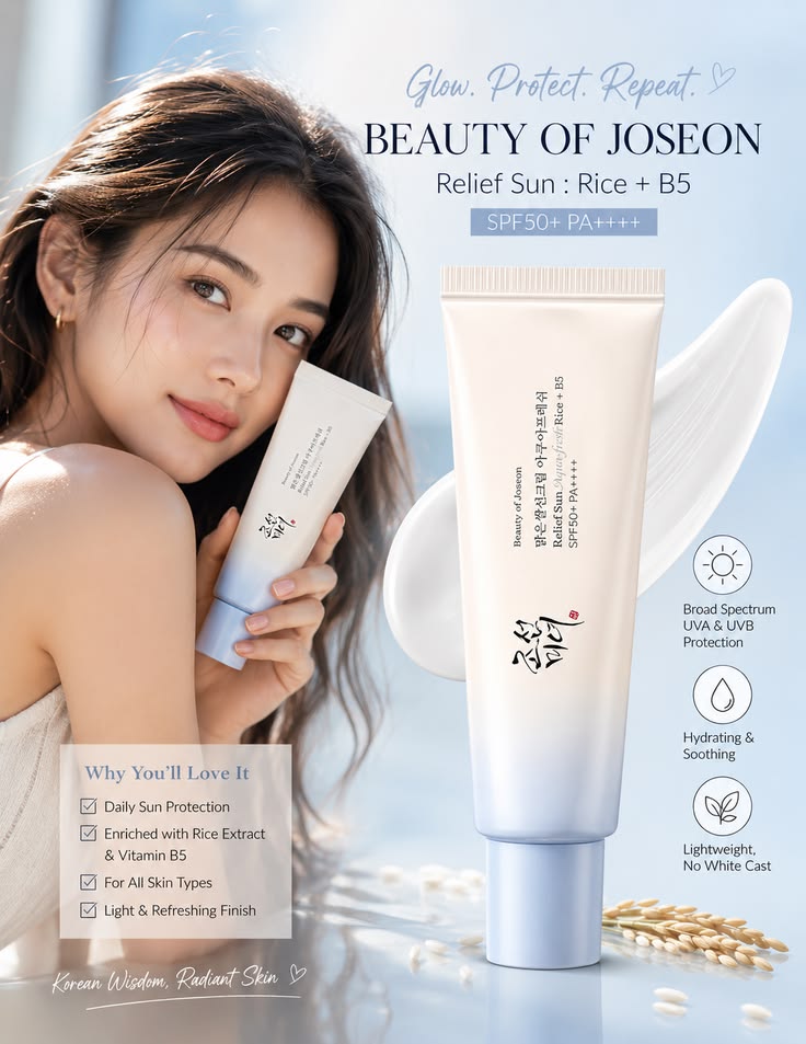 Beauty of Joseon - Relief Sun (Rice + B5) SPF50+ PA++++