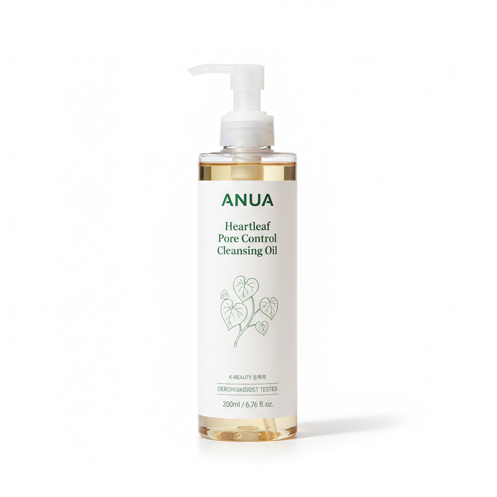 Anua Heartleaf Pore Control Cleansing Oil bottle