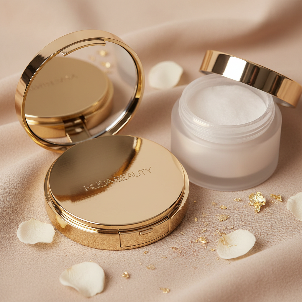 Huda Beauty Setting Powder compact