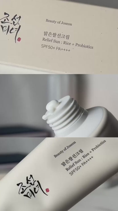 [Beauty of Joseon] Relief Sun: Rice + Probiotics 50ml (SPF50+ PA++++)
